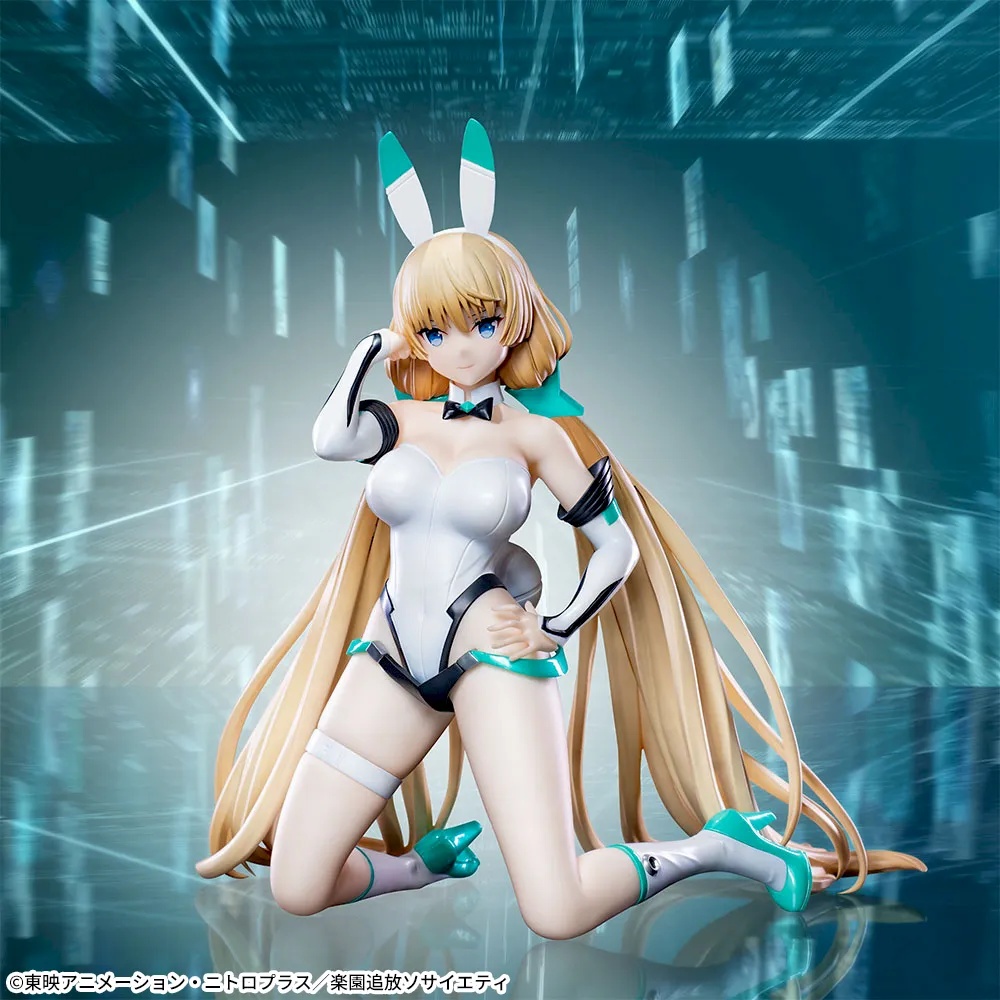 【楽園追放】アンジェラ・バルザックのバニーフィギュアがオンクレに登場！サイバーバニー姿がクールで可愛らしい！【プライズ】