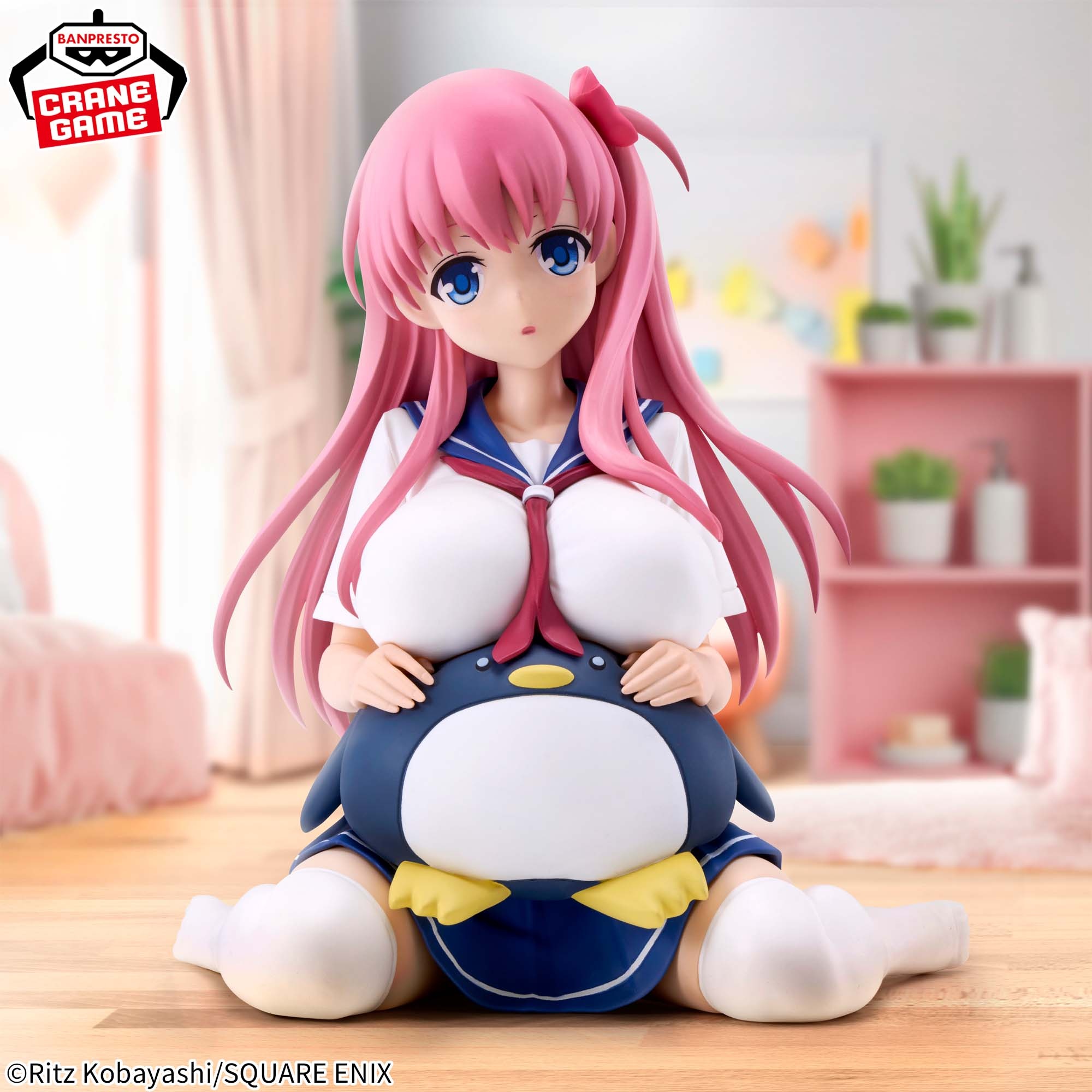 【咲-Saki-】原村和のプライズフィギュアがオンクレに登場！エトペンを抱えてくつろぐ姿が可愛らしい！【プライズ】