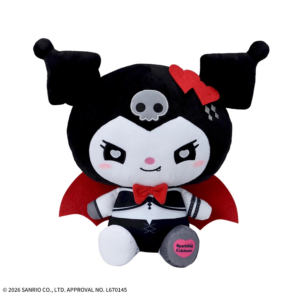 【サンリオ】クロミのLぬいぐるみがオンクレに登場！あざとい表情とSparkling Celebrateの衣装がたまらない！【プライズ】