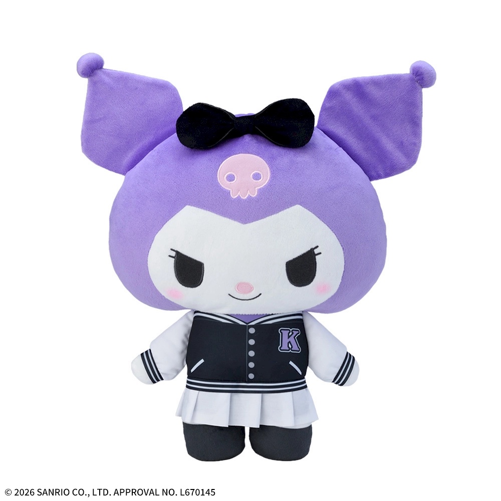 【サンリオ】クロミのスタジャンBIGぬいぐるみがオンクレに登場!スタジャン姿がとってもキュートで存在感も抜群!【プライズ】