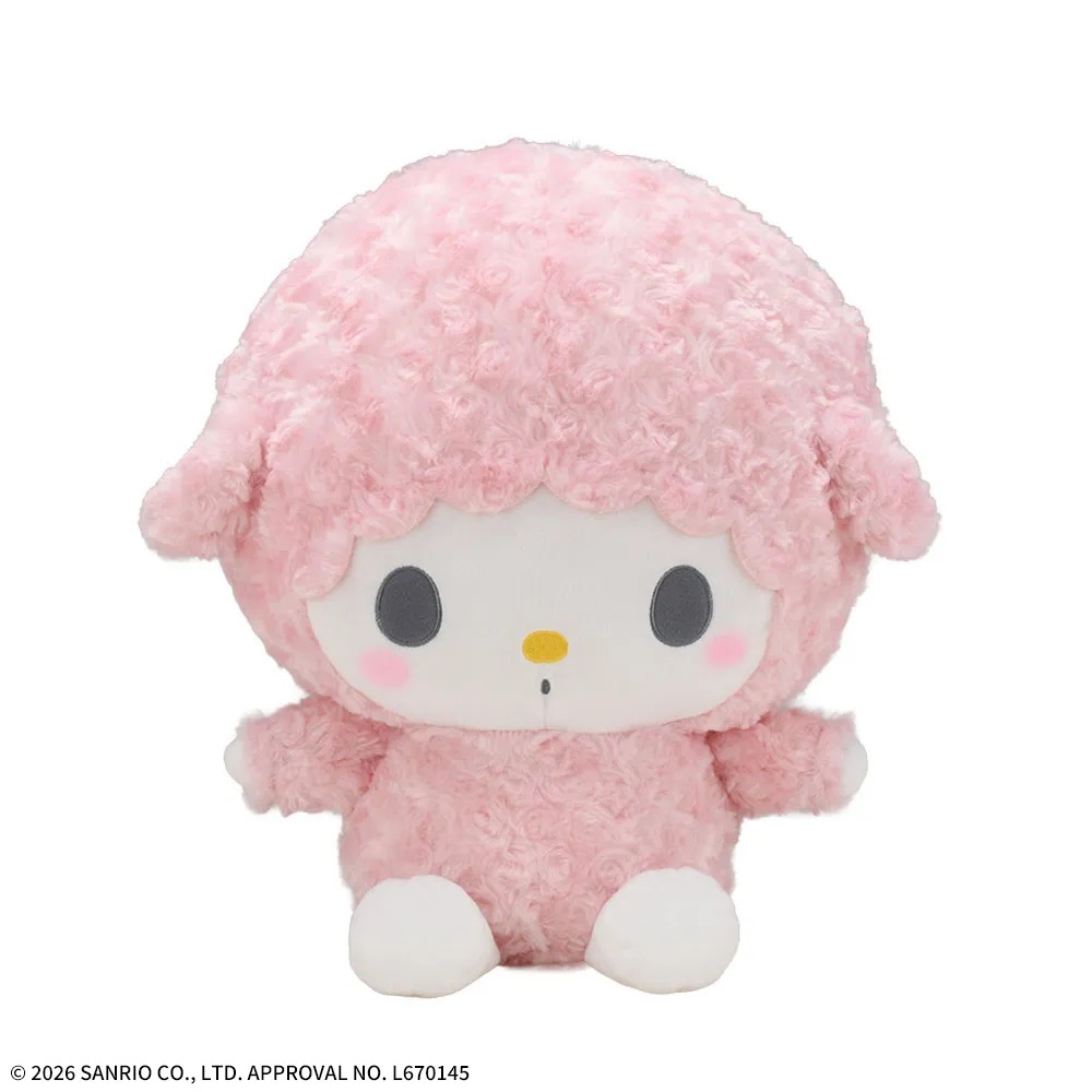 【サンリオ】マイスウィートピアノのBIGぬいぐるみがオンクレに登場!もこもこローズボアがたまらない!【プライズ】