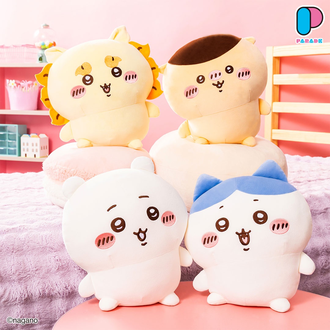 【ちいかわ】もっちるBIGぬいぐるみがオンクレに登場！首をかしげたおすわり姿が魅力的！【プライズ】