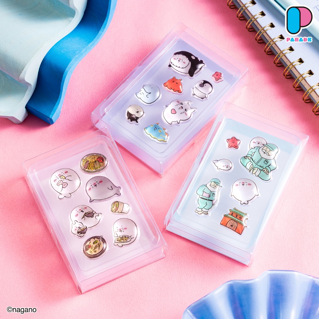 【じいさんとアザラシ】ぷくっとちゅるちゅるシールがオンクレに登場!可愛いキャラクターたちが大集合!【プライズ】