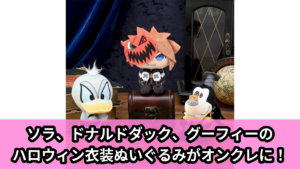 【キングダムハーツ】ソラたちのミニぬいぐるみ のオンクレ景品画像【プライズ】