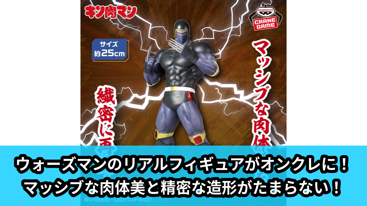 【アイキャッチ】『キン肉マン』 リアルフィギュアシリーズ-ウォーズマン-（ウォーズマン）のオンクレ・プライズ景品