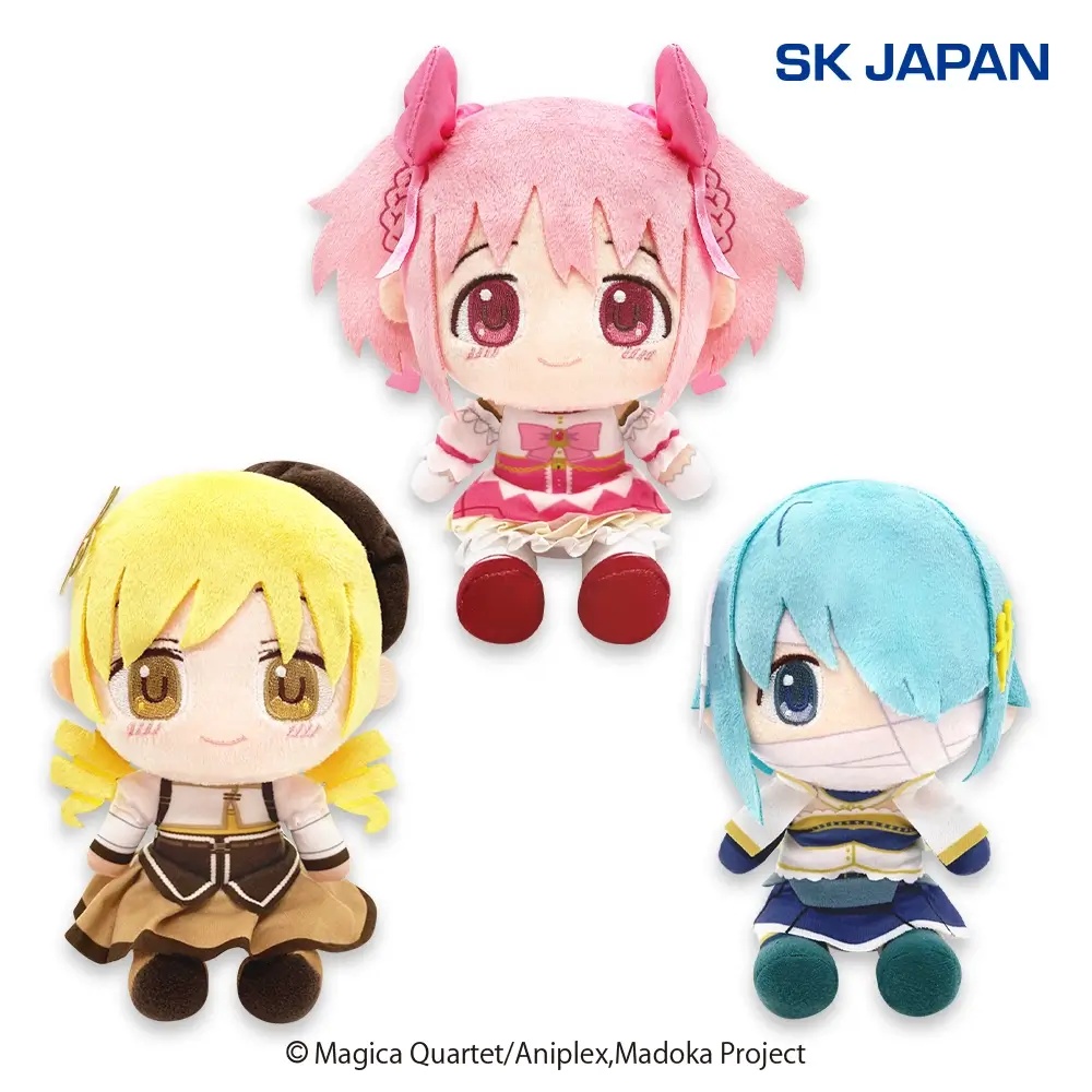 【まどマギ】まどかたちのぽってりお手玉ぬいぐるみがオンクレに登場！可愛らしいフォルムと表情に癒される！【プライズ】