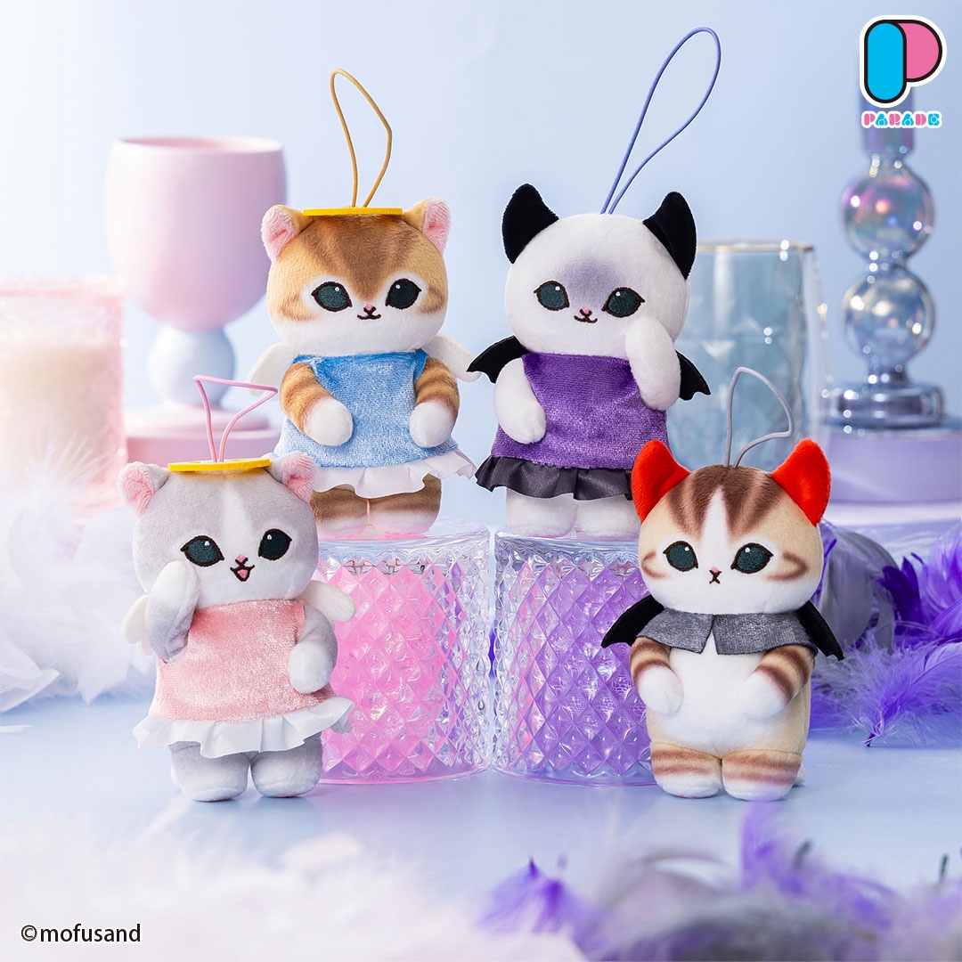 mofusand】天使＆悪魔にゃんマスコットがオンクレに登場！羽やツノの姿