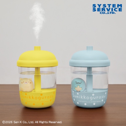 【すみっコぐらし】ねこ&とかげのドリンク型加湿器がオンクレに登場!お部屋を可愛く潤してくれる!【プライズ】
